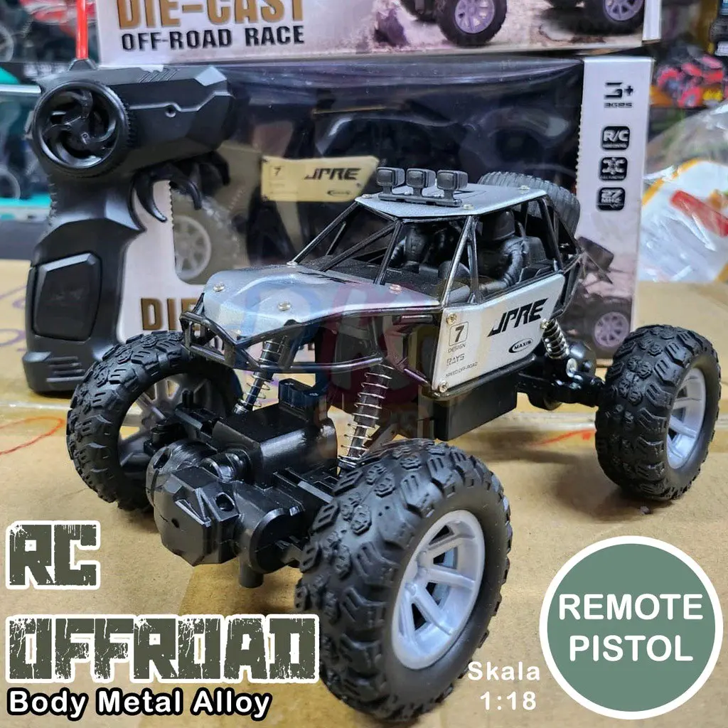 [Ninetoys]RC offroad JPRE 2WD skala 1:18 baterai cas 3.7volt RC off-road rock crawler