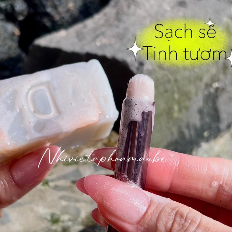 Xà phòng chuyên dụng giặt cọ trang điểm bông mút trang điểm An toàn cho da Rửa nhanh sạch lý tưởng cho vệ sinh hàng ngày