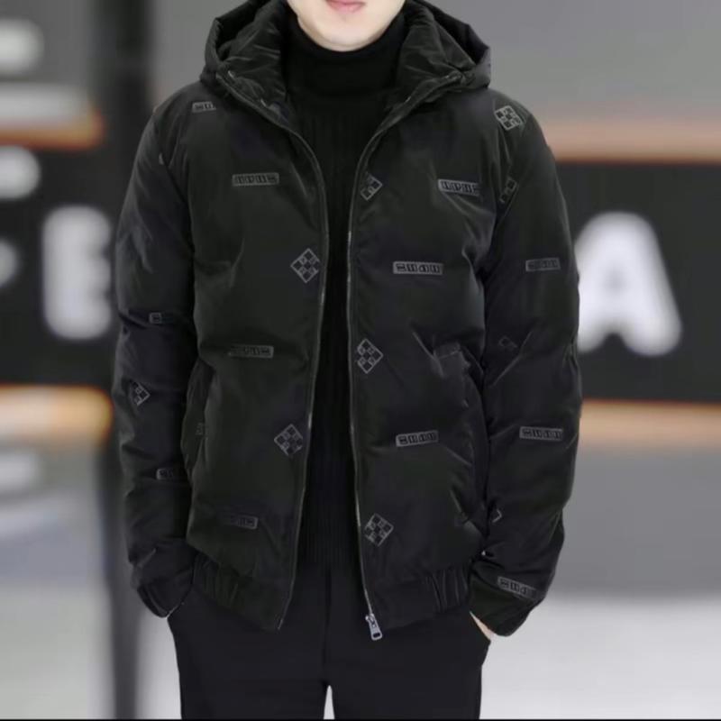 Áo Phao Nhung Tăm ,Hoạ Tiết Ép Nhiệt Cao Tần Mẫu Hot Menswear Nam aokhoac khoac