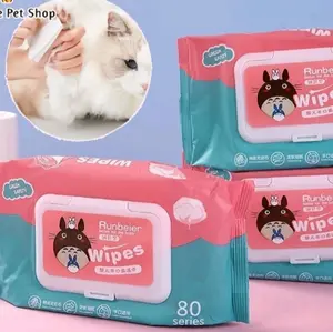 lues bisa cod pet wipes tisu basah kucing dan anjing grooming hewan mandi tissue
