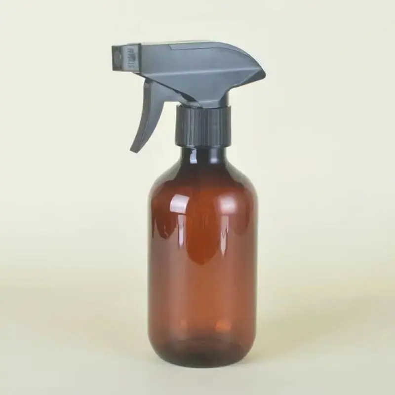 300ml/500ml Refillable Amber Spray Bottle, Perfect for Essential Oils, Cleaning Products and Aromatherapy, Empty Spray Bottle for Home 0