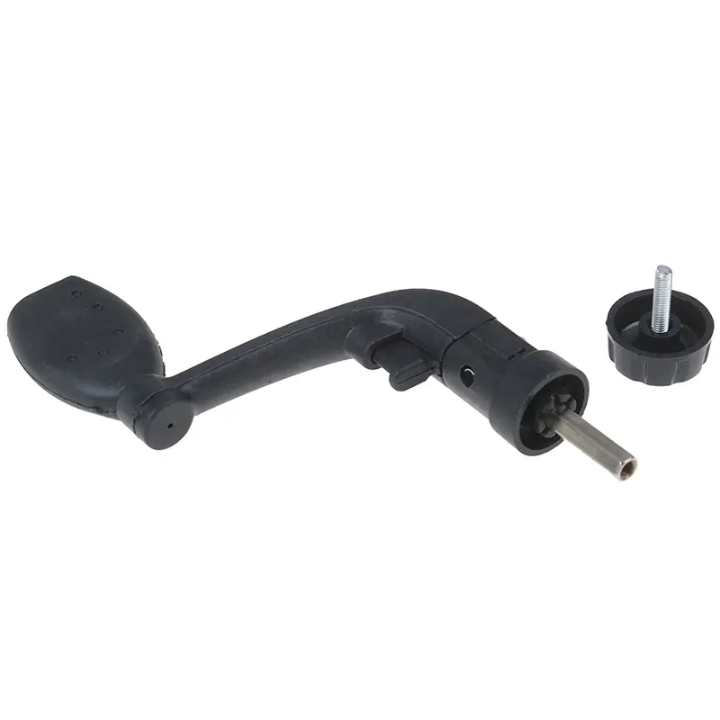 Tay cầm Power, Nhựa đen, Cánh tay quay cuộn câu cá, Loại cuộn quay, 200 Fishing Đi Câu