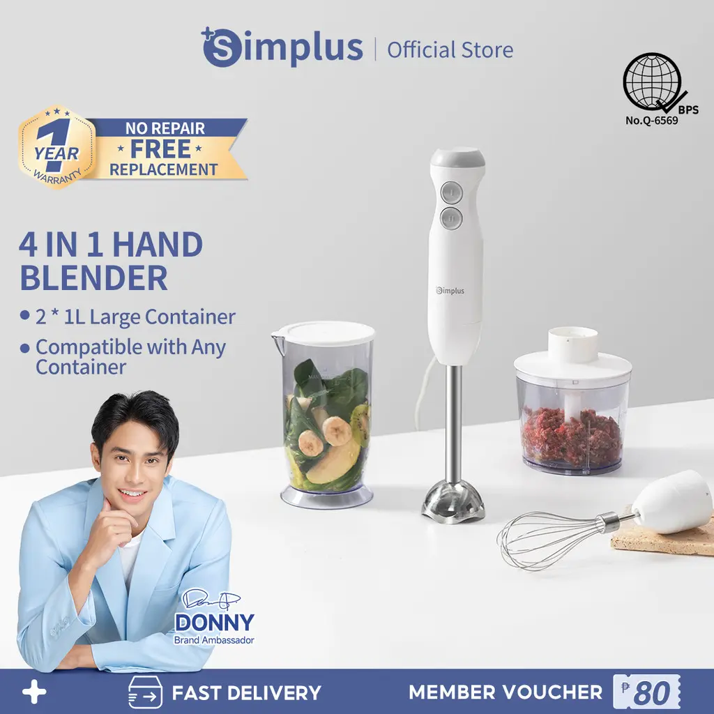 Simplus Handheld Simplus Handheld Electric Blender Multifunctional Kitchen Food ...