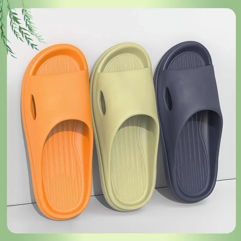 Slippers Women's Summer Home Bathroom Non-Slip Comfortable Soft Bottom Lightweight Deodorant Eva Couples Sandals Men lady  sandals