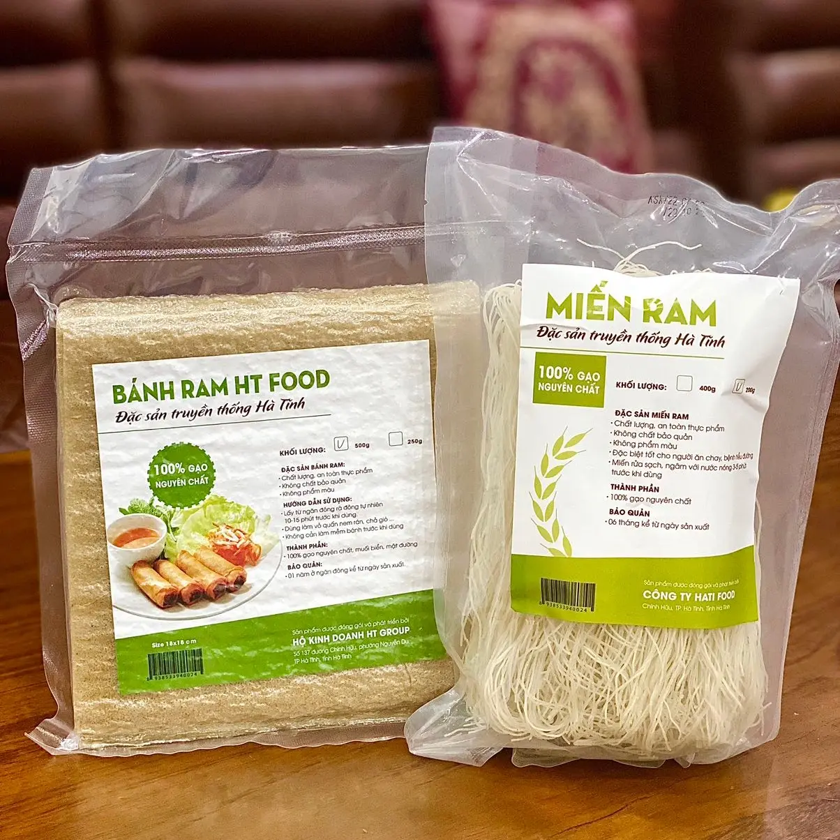 Combo Bánh ram - 500g + Miến ram - 200g HTFood
