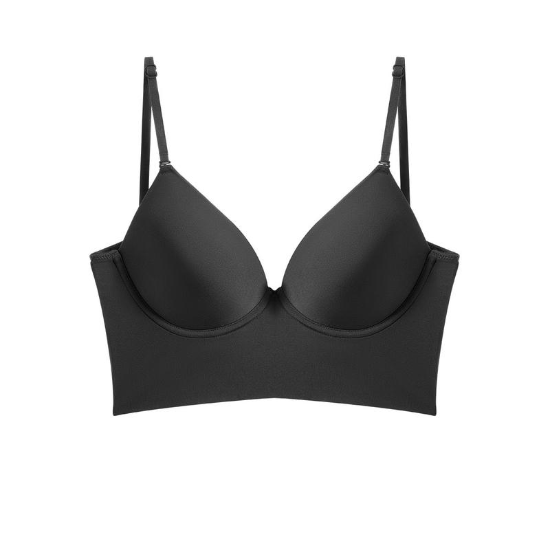  Áo lót mặc đầm hở lưng AU05 Bra Nữ có gọng  mút mỏng co dãn tốt 