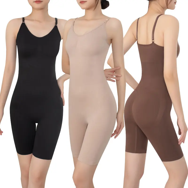 One-piece corsets with arms and tummy control flat-angle pants for postpartum female postpartum waist-shaping and belly-supporting chest suspenders corsets Shapewear Lingerie Comfort Compression Sexy Lady