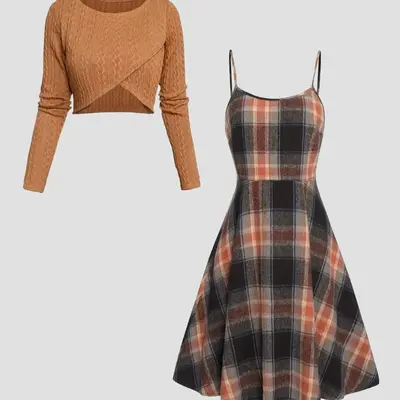 Plaid Christmas Outfit Ideas TikTok Shop