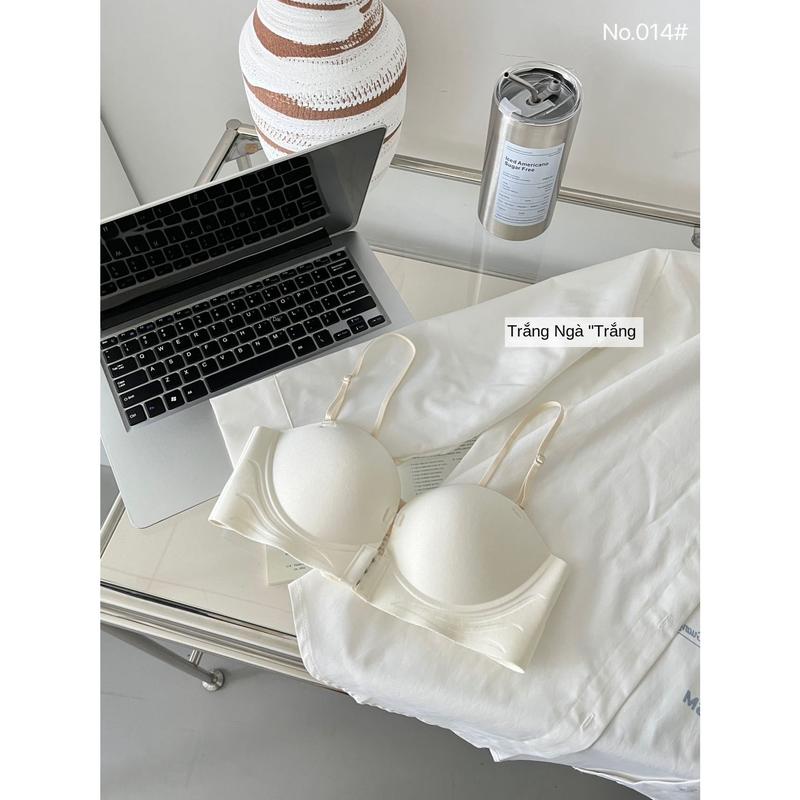 Áo Ngực Nâng Ngực, Móc Cài Trước, Không Dây, Chống Trượt, Dày Dặn, Thích Hợp Cho Vú Nhỏ Và Mở Rộng, Vô Hình, Không Đường May, Lưng Đẹp, Đồ Lót Cho Nữ 5
