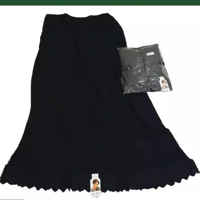 ANDROK PANJANG HITAM & PUTIH / UNDEROK / ANDEROK / DALAMAN ROK MUSLIM 1