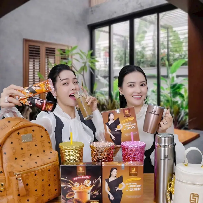 1 Hộp Laura Coffee Nhật Kim Anh Đông Trùng Hạ Thảo 5