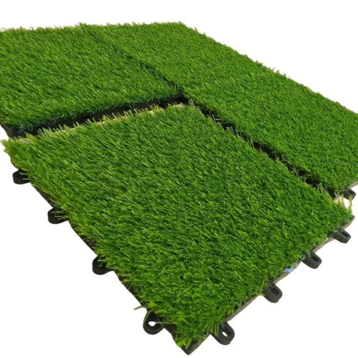 Tille Rumput Jual Decking tille rumput sintetis 3cm premium 30x30cm /rumput sintetis ...