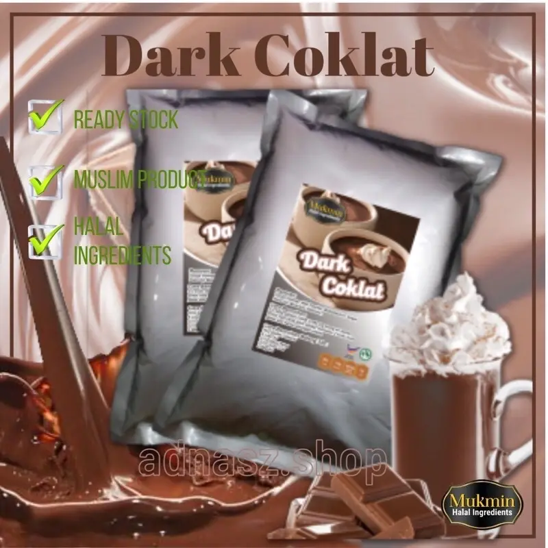 Serbuk Air Balang Dark Coklat- 1kg