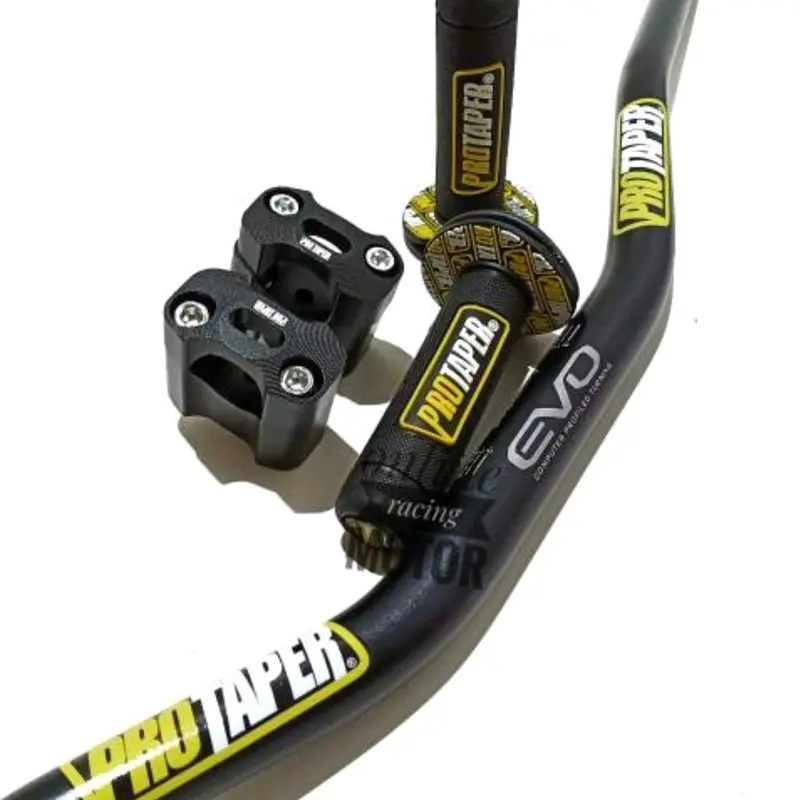 Stang fatbar evo low paketan + handgrip + riser stang klx crf nmax beat street vixion r15 megapro dll Handguard 1