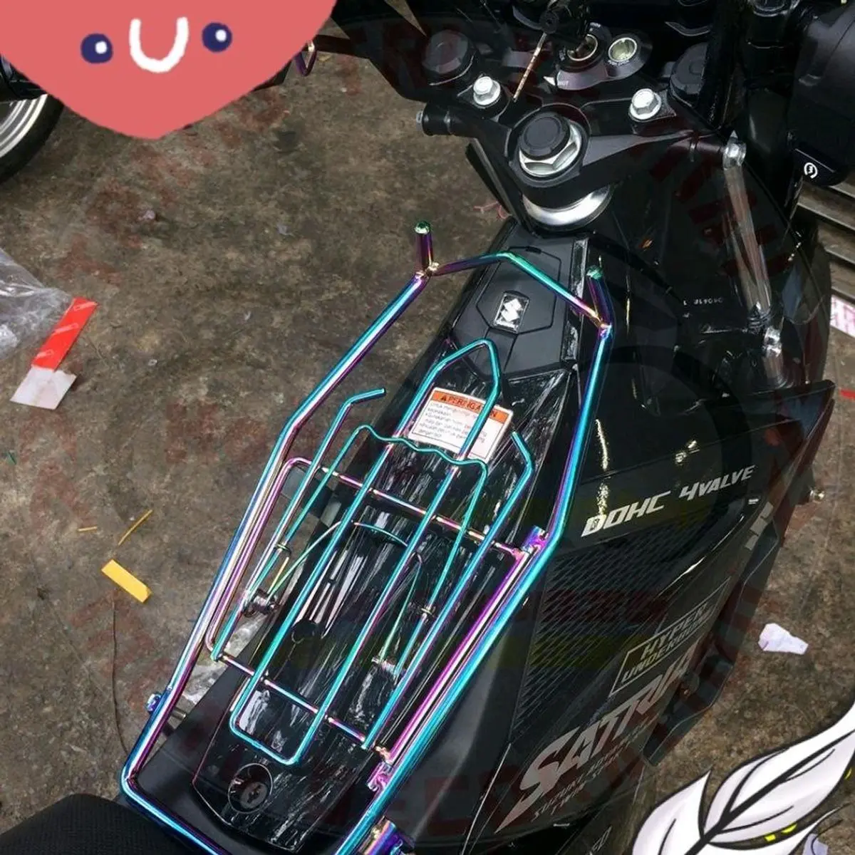 BAGA 10 LY 7 MÀU TITAN XE SATRIA- SONIC- RAIDER-...