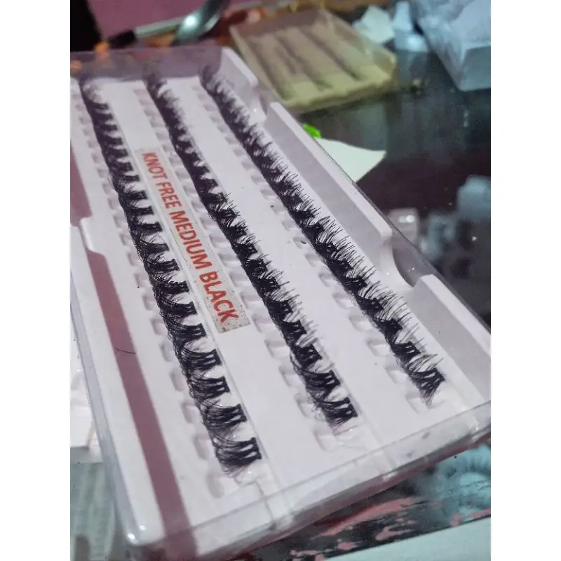 Eyelash Extension SUPER CURLY Bulu mata Tanam EXTRA LENTIK EXTRA TEBAL HITAM Super Premium