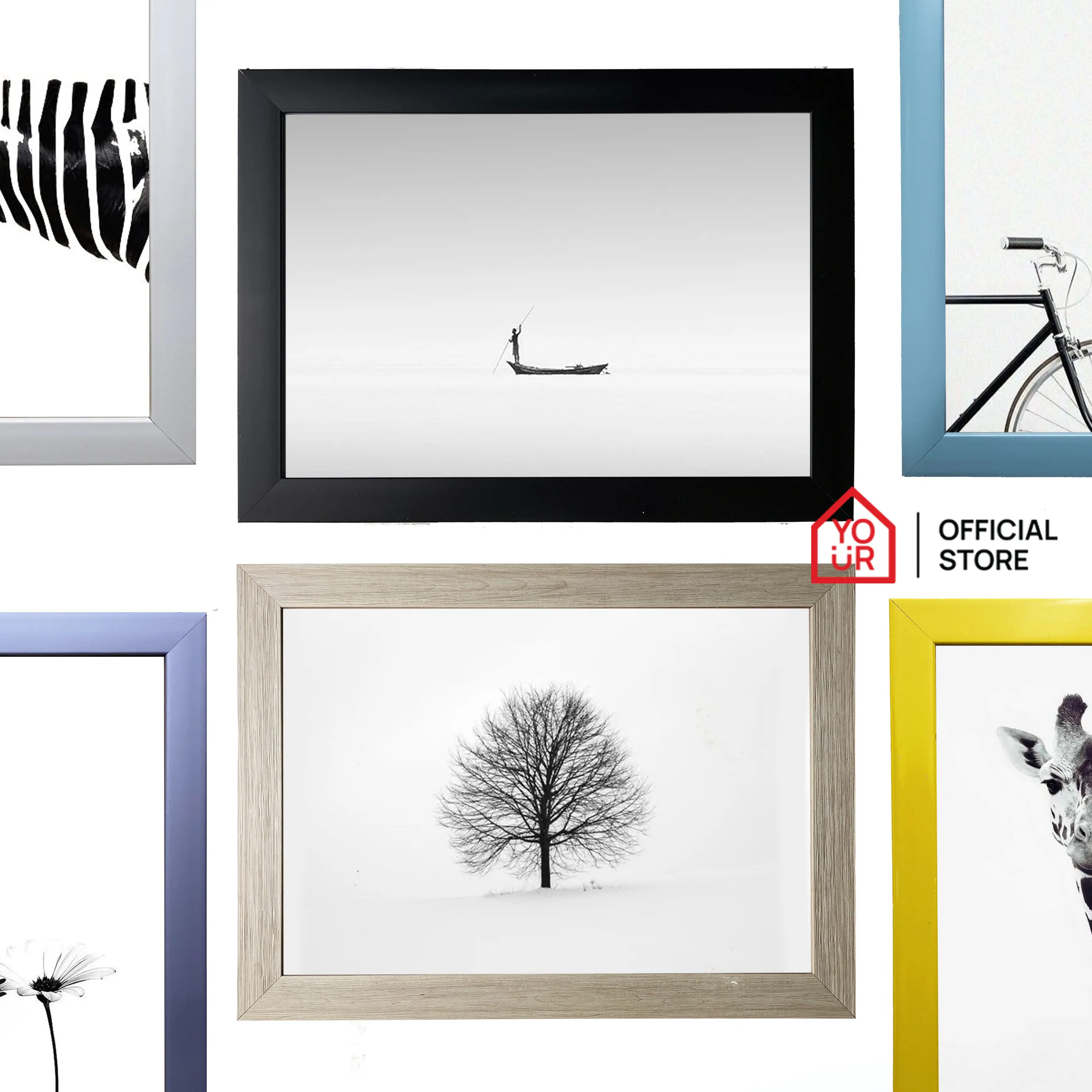 BINGKAI FOTO FRAME 11R A4 ( 21 cm x 30 cm ) minimalis - YourChoice