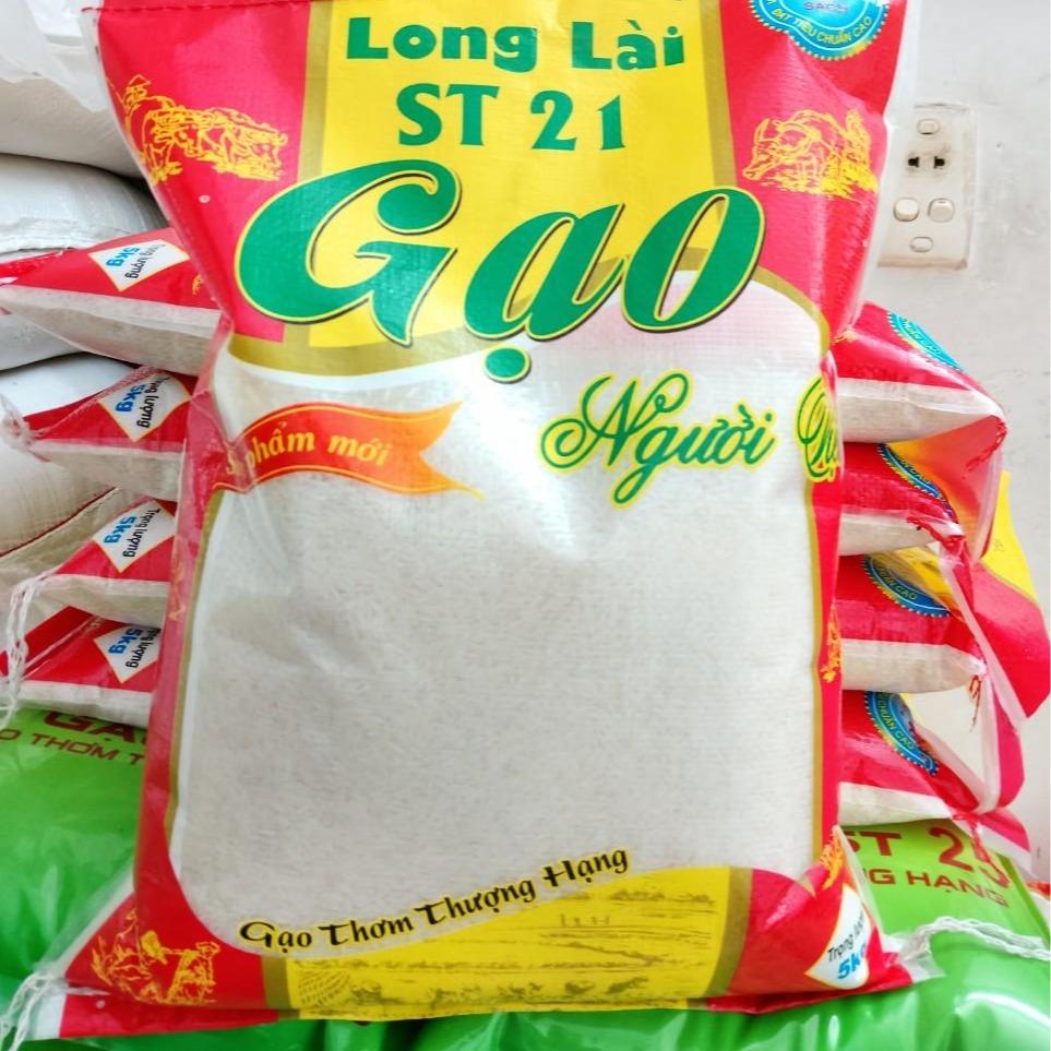 Gạo ST21 - Long Lài Gạo Đặc Sản Thơm Dẻo Vừa Ngọt Cơm