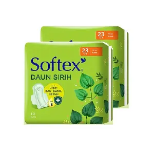 Softex Daun Sirih 23/29/36 cm Mestrual Pads - Pembalut Wanita Siang/Malam