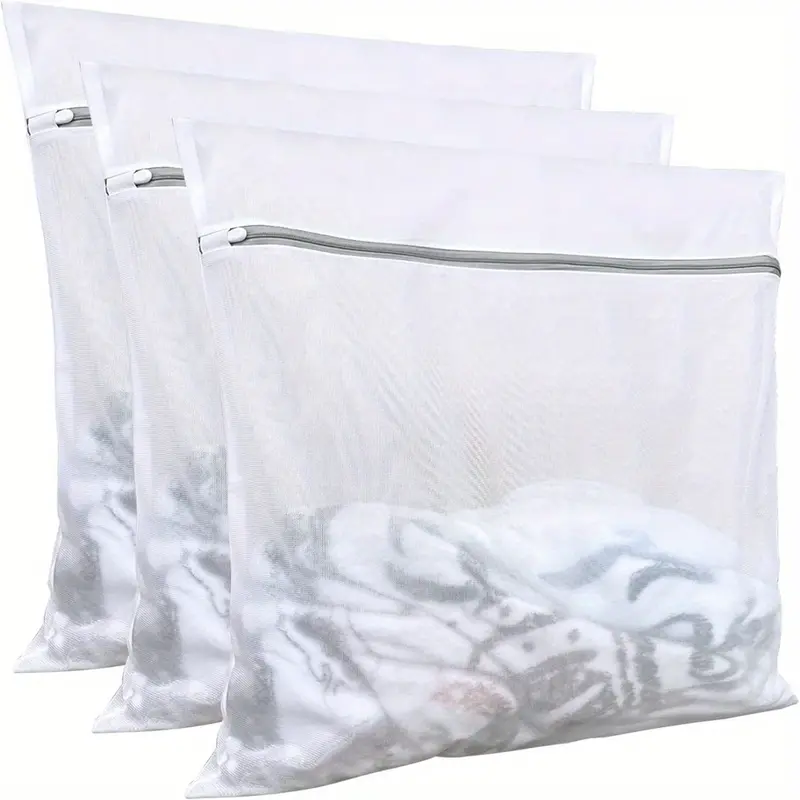 4/3/3 Pieces New Laundry Bags Mesh Laundry Bags, Underwear Bags, Delicate Laundry Bags Suitable for University, Dormitory, Storage, Allow Water and Detergent to Flow Easily, Easy to Clean, Just Throw the Bags into the Washing Machine, Laundry Bags 3