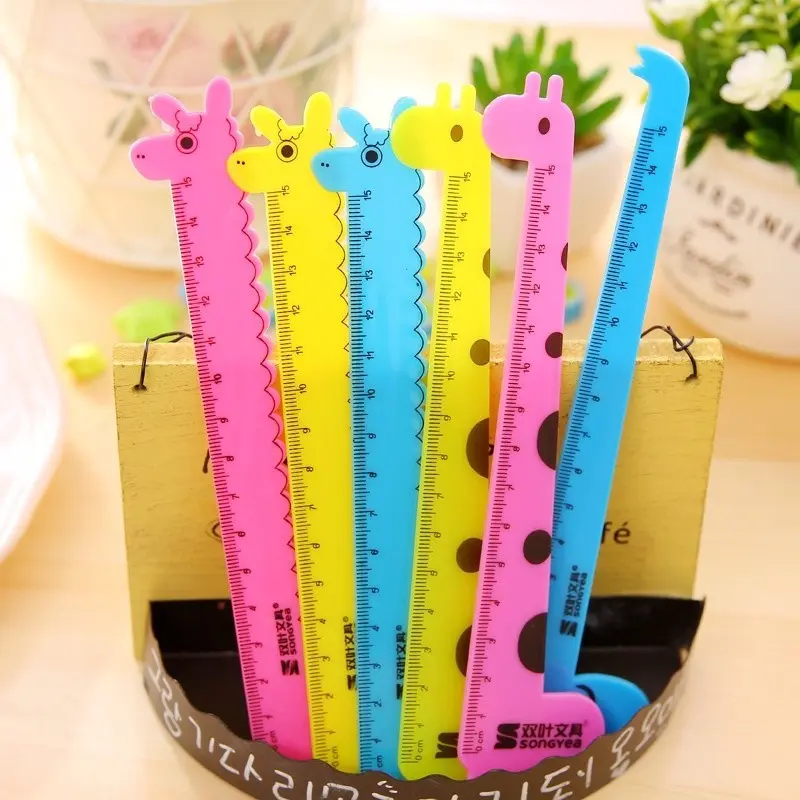 Thước kẻ học hoạt hình PVN63655, kích thước 15cm 0