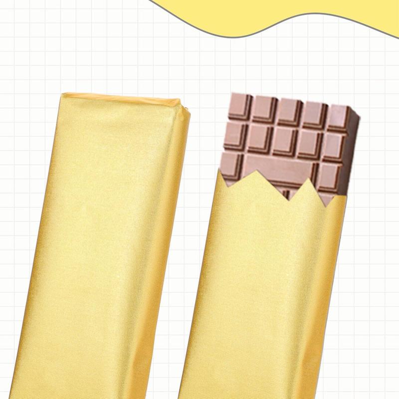 Product Introduction of Gold Foil Candy Wrapping Paper, Chocolate Candy Wrapping Paper with Paper Bag, Gift Wrapping Supplies for Wedding Birthday Party 4