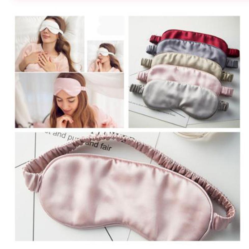 Product Introduction of Double-Side Pure Silk EyeShade Sleeping Eye Cover Eyepatch Health Sleep Shading 28