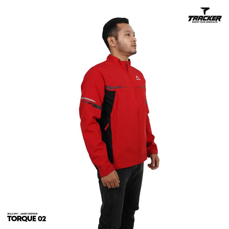 Jaket Riding Motor Pria Tracker Torque 02 2