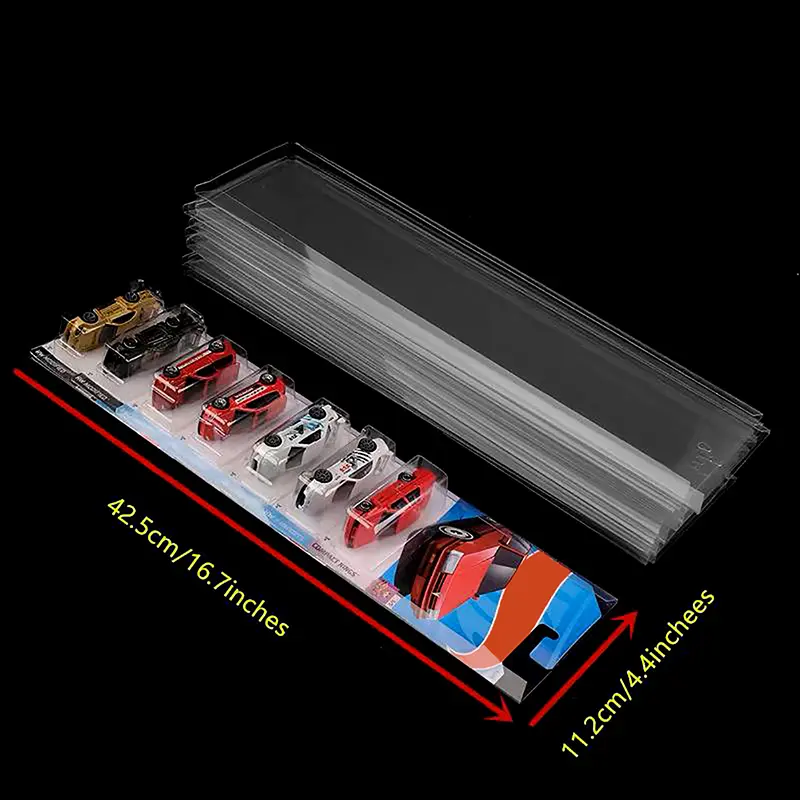 Kotak Pembungkusan Kereta Mainan, Bahan PVC, Kad Gelangsar Lepuh, Pembungkusan Lepuh Plastik, Dengan Sisipan Kad, Roda Api Angin, Lipat, Pengacuan Vakum