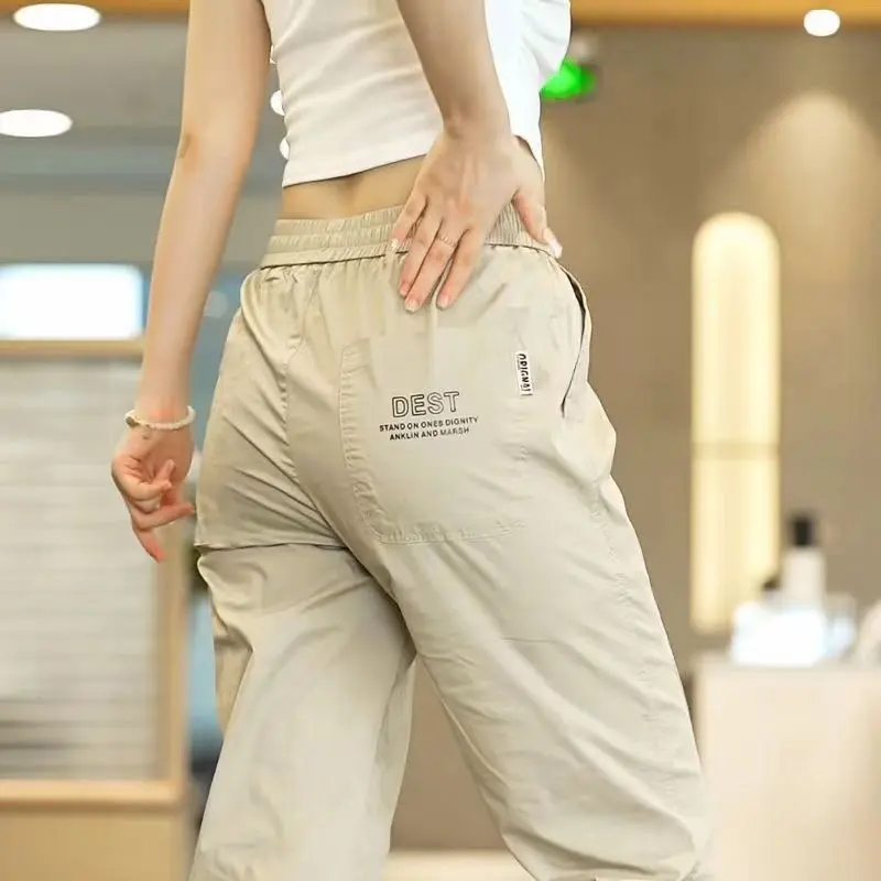 Quần Jogger Nam, Thương Hiệu Thời Trang Thường Ngày Xu Hướng Phong Cách Hàn Quốc, Dễ Phối Đồ Thích Hợp Cho Quần Áo Bảo Hộ Lao Động Và Trang Phục Mùa Hè, Đồ Quần Áo Thể Thao, Bộ Sưu Tập Mới Năm 2025 5