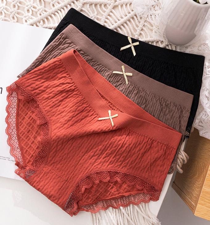   Set 10 Quần Lót Nữ Cotton  Quần Chip Nữ Đẹp Co Giãn 4 Chiều Kháng Khuẩn Mềm Mịn Thoáng Mát Size 40–56Kg 