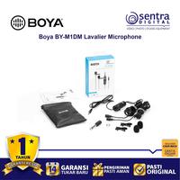 Gambar Boya BY-M1DM Dual Lavalier Microphone Clip On - BYM1DM dari Sentra Digital Kota Surabaya 5 Tokopedia