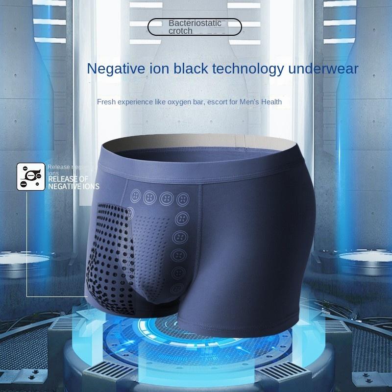 Mid-Waist Summer Purified Cotton Men's Underwear Men's Antibacterial U Convex Boxers Youth Boxer Breathable 0