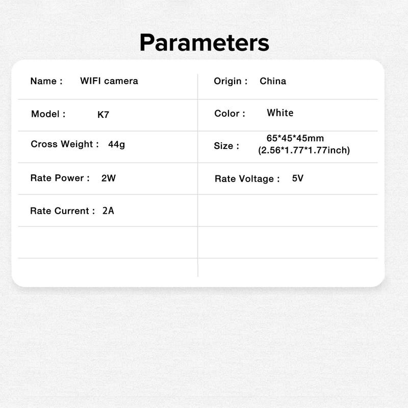 Product Introduction of Smart Home Security Camera, 2.4G WiFi Wireless Camera with Night Vision, Indoor Remote Camera, Portable Camera for Home Security, Camera Security 4