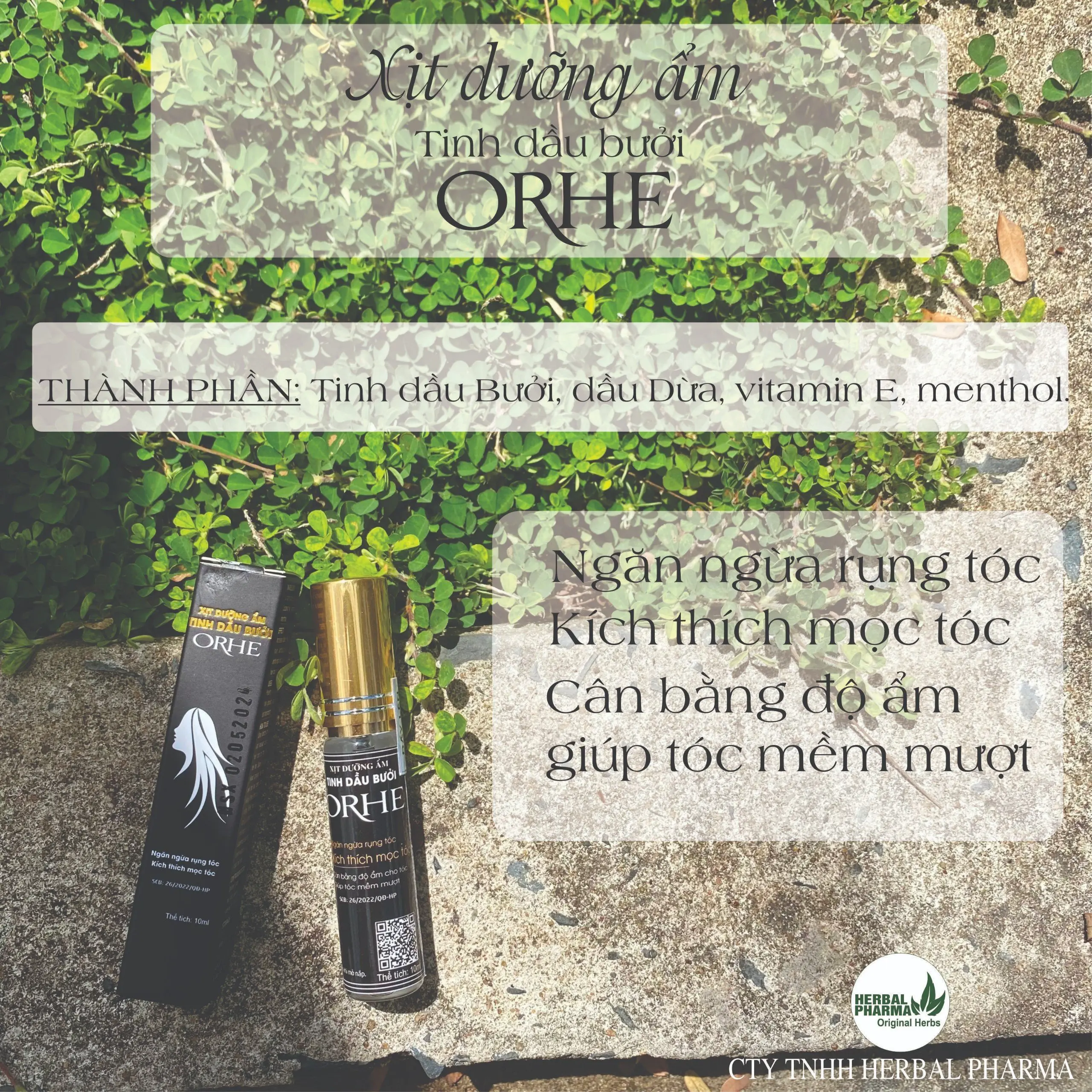 Xịt dưỡng ẩm tinh dầu bưởi ORHE