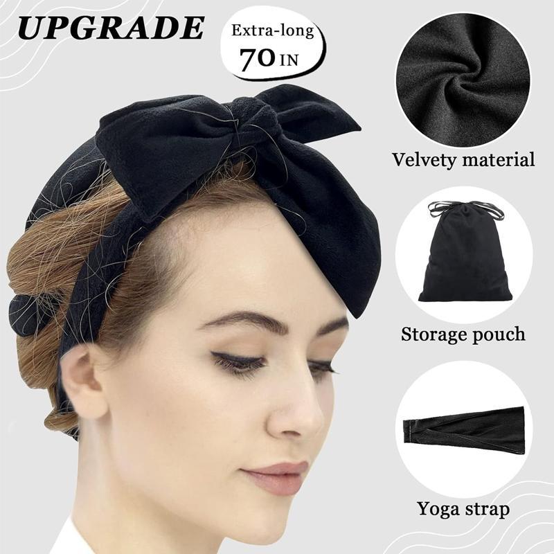 Heatless Hair Curler Set, 9 Counts/set Hair Curler Headband, Hair Styling Accessories for Women & Girls, Professional Hair Styling Tools for Daily Use 9