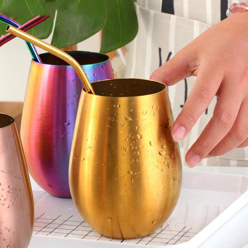 Product Introduction of 500ml Stainless Steel Beer  Rose Gold Beer Tumbler Cocktail Juice Milk Cup Drinking Mug for Bar Outdoor Drinkware 18