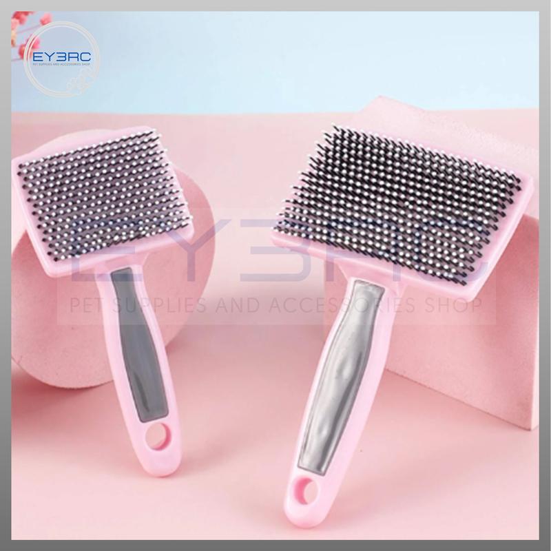 Pet Hair Rectangular Shedding Brush Comb - TikTok Shop Philippines