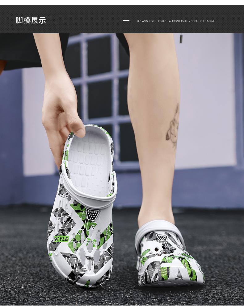 Product Introduction of Men big size large clog sandal shoes slipper size 39-49 11