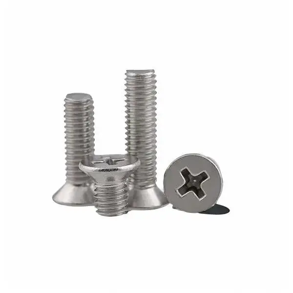 Combo 10 con Vít pake đầu bằng, 4 cạnh M3 M4 M5 M6 M8 Inox bu lông