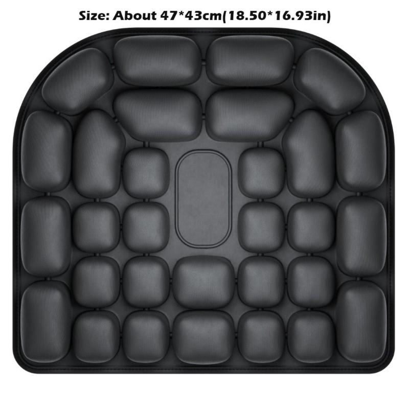 Product Introduction of New Inflatable Travel Cushion Anti-Slip Breathable 3D Air Cell Seat Cushion Comfortable Portable Travel Seat Cushion Office Chair 14