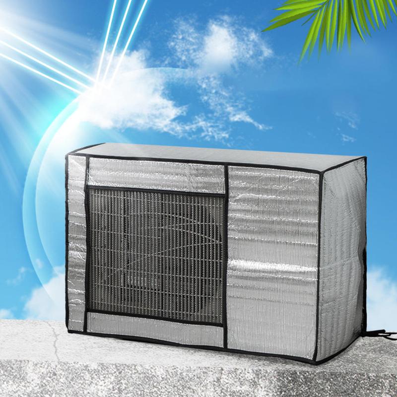Product Introduction of Waterproof  cover Large Capacity  Coated Polyester Outdoor  cover Universal  cover for Outdoor Air-conditioning 7