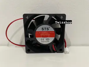 Fan DC 12V 6x6 cm / Kipas 6cm DC 12V tebal 1.5 cm 12 Volt