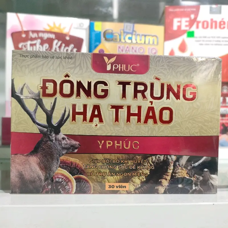 Thực Phẩm Hỗ Trợ Sức Khoẻ Đông Trùng Hạ Thảo Lọ 30 Viên 2