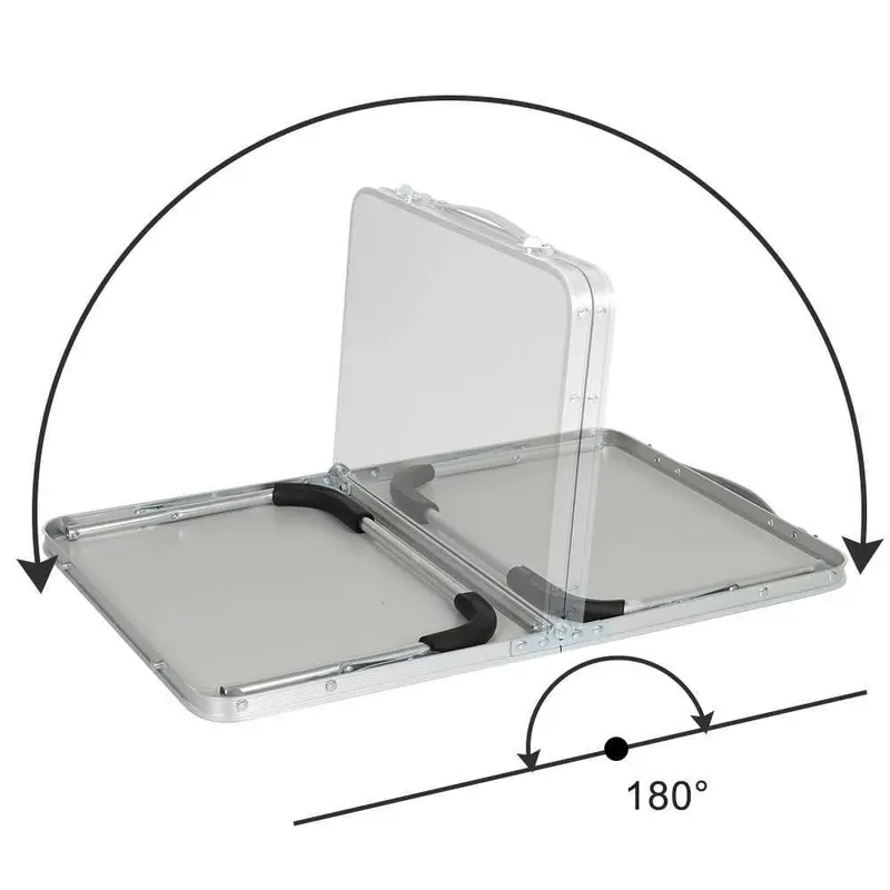 Luckyway Meja Lipat Multifungsi Foldable Portable Laptop Picnic Desk - CC700 3