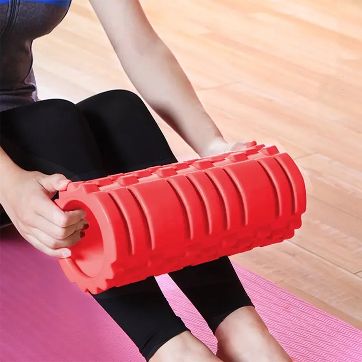 Con lăn Massage tập Yoga Welike - Phụ kiện hỗ trợ tập yoga Foarm Roller cao cấp giúp thư giãn cơ thể lưu thông khí huyết Gym Cao Su Tập Gym 5