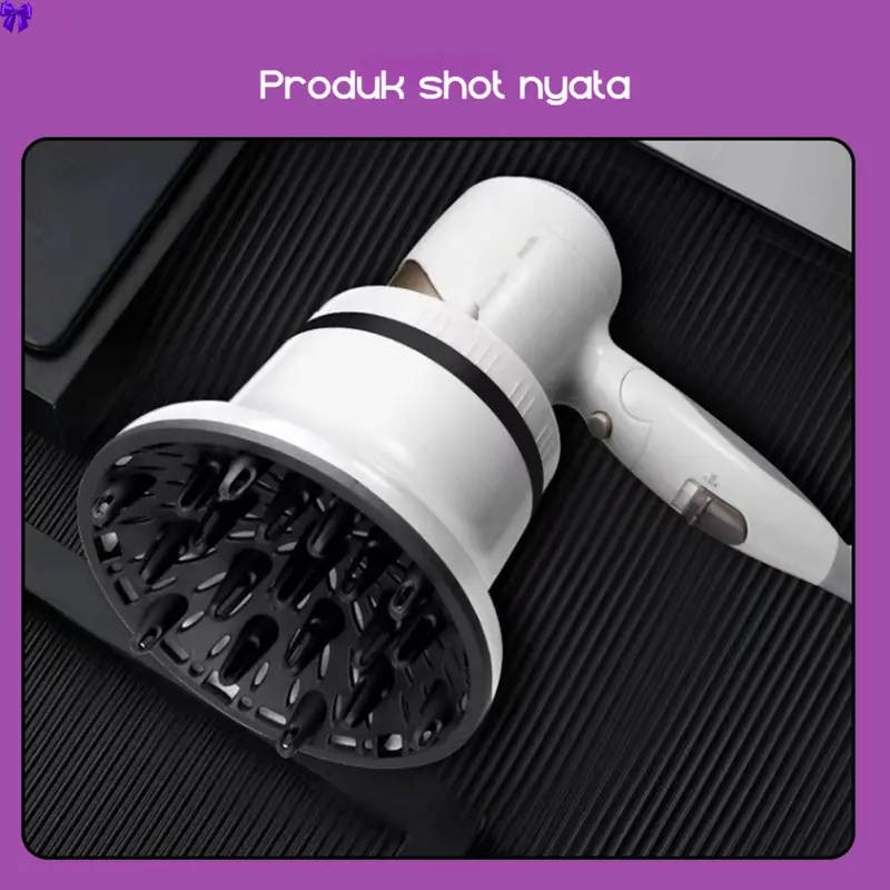 Universal Curly Hair Dryer Diffuser for Blow Dryers Hair Diffuser Penata Rambut Rumahan Untuk Rambut Keriting 2