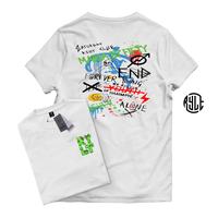 Gambar Ry Lifestyle - Kaos Pria Lengan Pendek Saturday Alone - Kaos Distro Premium Casual Pria Dan wanita - Putih, S dari Ry lifestyle id Kota Administrasi Jakarta Pusat 1 Tokopedia