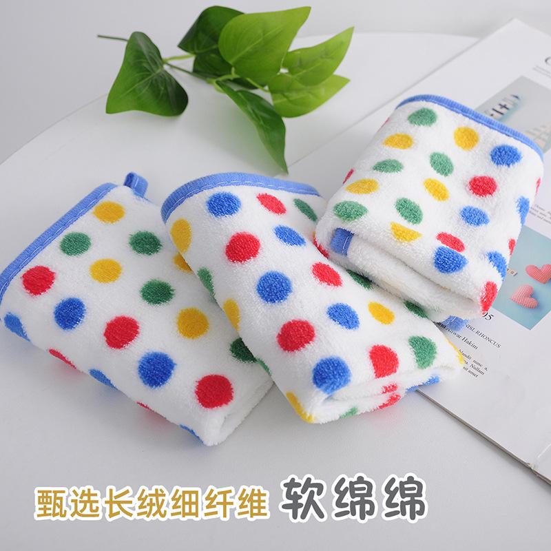 Product Introduction of Vải lông cừu san hô chấm bi, quần áo dày dặn, gia dụng, siêu thấm nước Khăn lau để Bàn và rửa bát đĩa, lý tưởng Dây Treo Lau Tay, Tiện Lợi Cực Kỳ 7