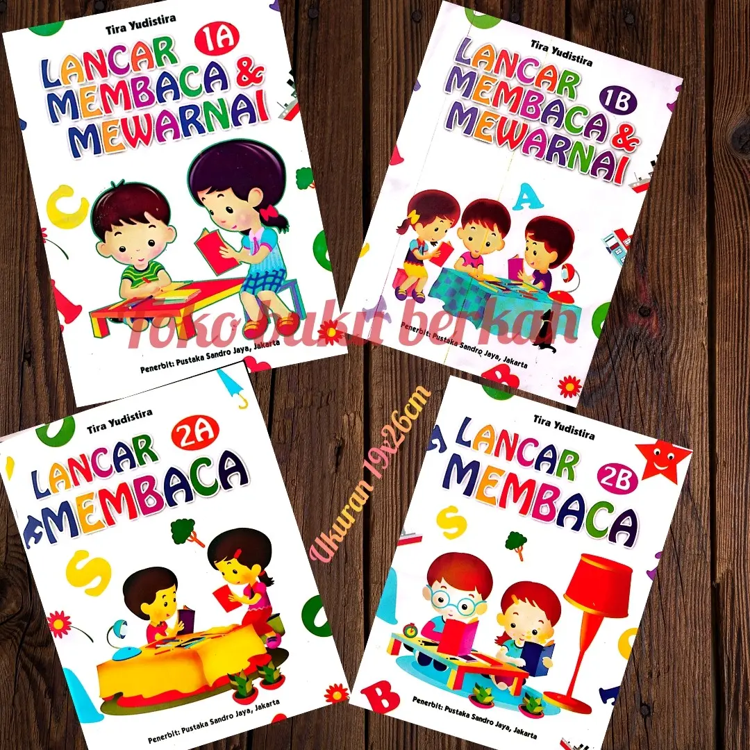 buku lancar membaca 1a,1b,2a,2b 32 halaman
